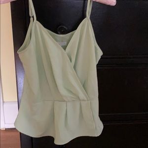 Mint green tank